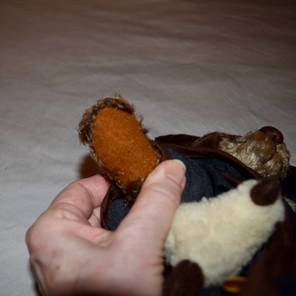 Vintage 1998 Ganz Cottage Collectibles Noah Mohair Mohair 13" tall - Picture 9 of 13